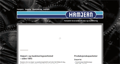 Desktop Screenshot of hamjern.no